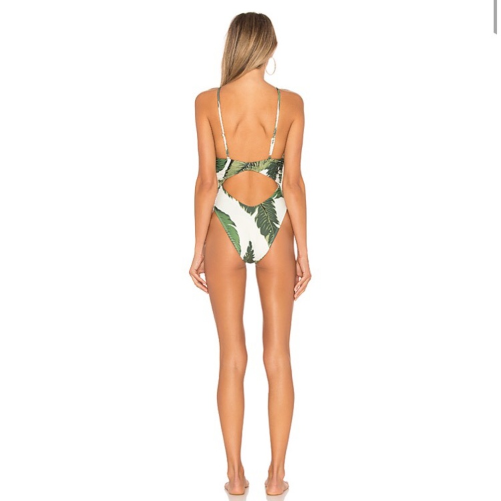 Beach Riot Karissa One Piece Banana Leaf Print - Picture 8 of 10